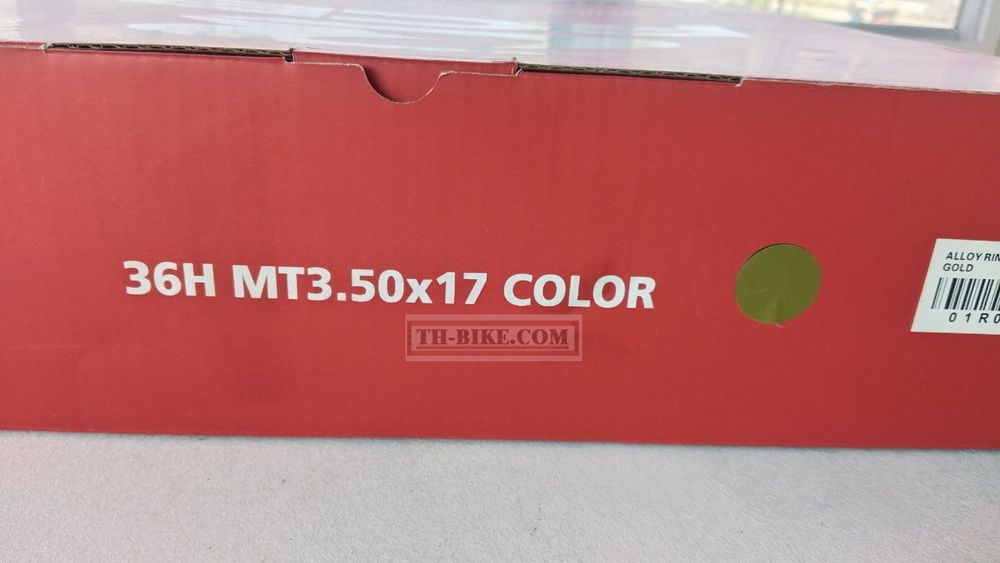 RIM Font 3.5-17 MT Gold 36Holes (CRF250-300)