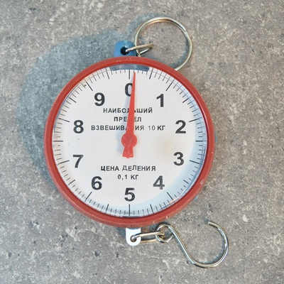 Безмен-весы 10кг круглый