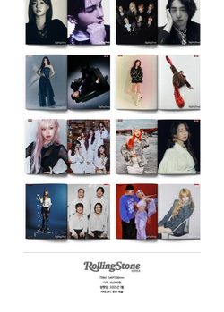 публикация ROLLING STONE KOREA - 13th ISSUE SEVENTEEN MINGYU, KISS OF LIFE