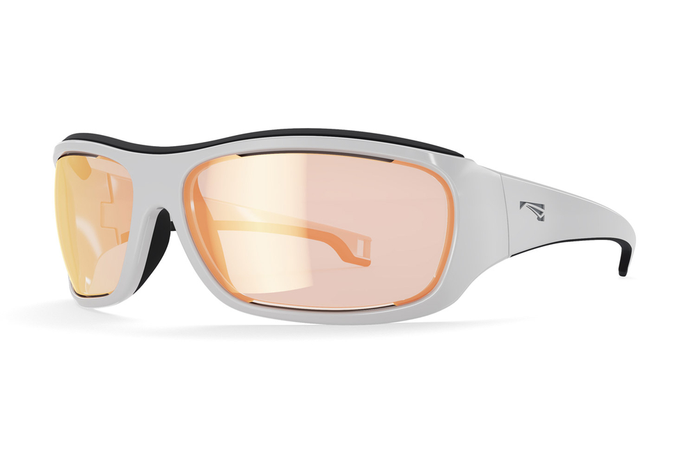 Спортивные очки LiP Tide / Stone White - Black / PC Photochromic / ecLiPse Series ML Red Brown