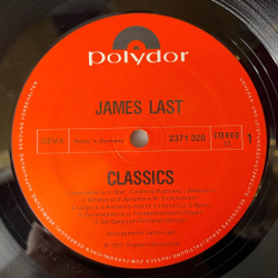 Винтажная виниловая пластинка LP Джеймс Ласт James Last Orchestra Classics (Germany 1973)