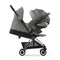 Прогулочная коляска Cybex Coya Mirage Grey Chrome