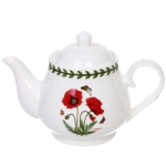 Чайник заварочный керамический 530мл «Цветочная грация», маки