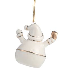 ПОДВЕСКА НА ЁЛКУ "ДЕД МОРОЗ" 4,5*2,5*7 СМ