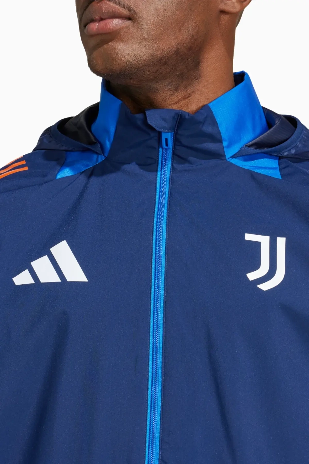 Ветровка adidas Juventus FC 24/25 All-Weather - темно-синий