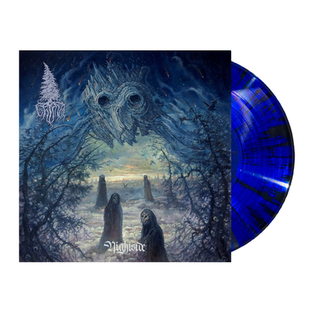 Grima Nightside (Translucent Blue w/ Black Splatter)