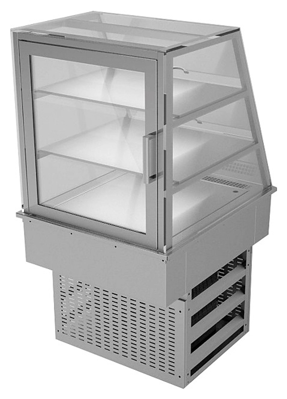 Витрина встраиваемая Gastrolux ВCВ-107/S+