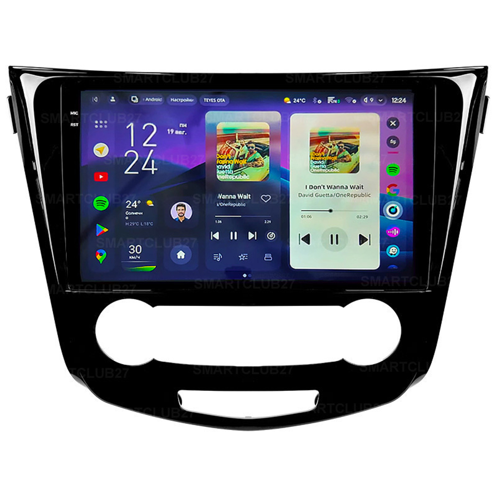 Teyes CC4 Pro 10,2" для Nissan X-Trail. Qashqai 2013-2017