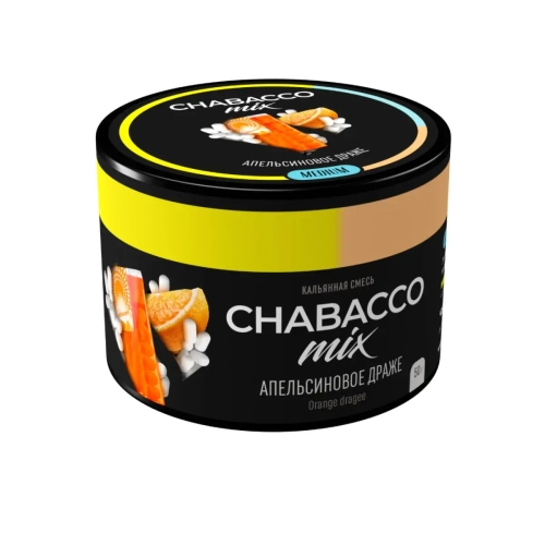 М. Кальянная смесь Chabacco Orange Dragee (Апельсиновое драже) 50г