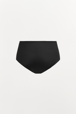 ZARA МОДЕЛИРУЮЩИЕ ТРУСЫ С ВЫСОКОЙ ПОСАДКОЙ, ЧЕРНЫЙ