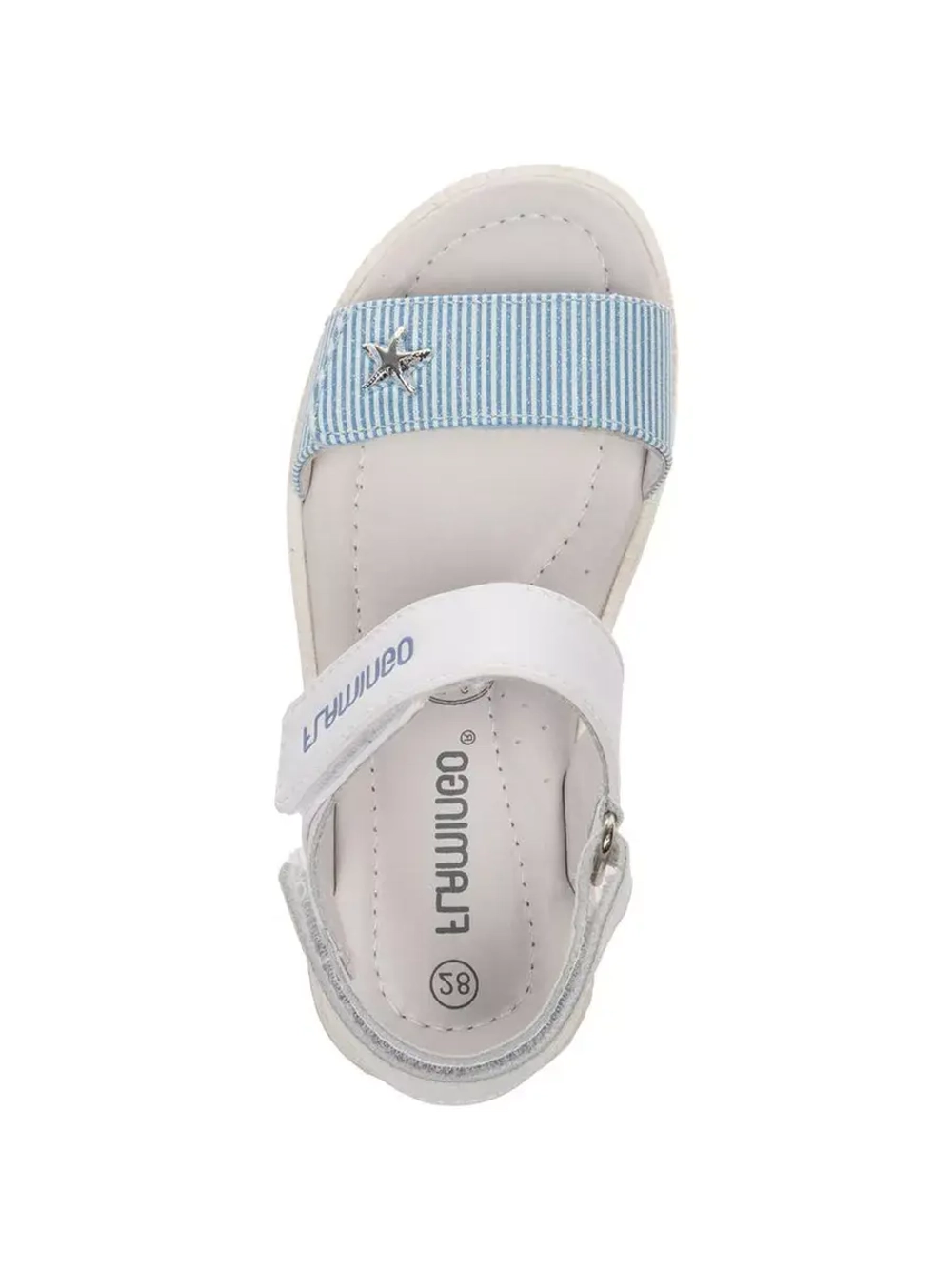 Сандалии для девочки натуральная кожа.