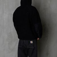  Куртка мужская Dickies Central High Pile Hooded артикул:DK0A87NVBLK1 - купить в магазине Дайс