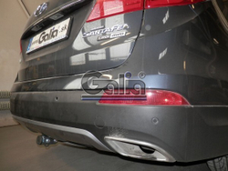 Фаркоп оцинкованный Galia H094C для Hyundai Grand Santa Fe 2013(паспорт и сертификат в комплекте)(без электрики)
