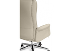 Офисное кресло Woodville Oxford ivory, ножки хром