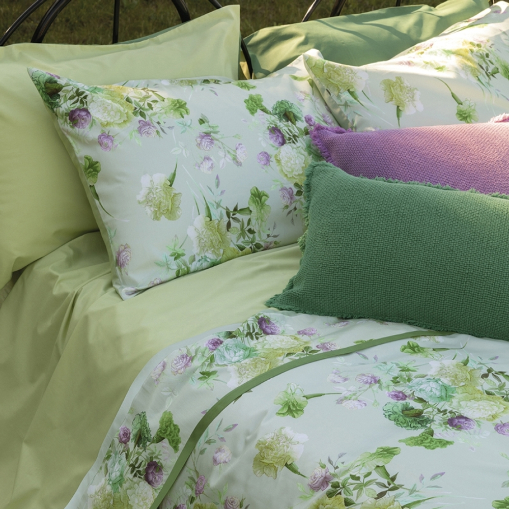 Постельное белье Summer (240 x 220 см) Gray Green