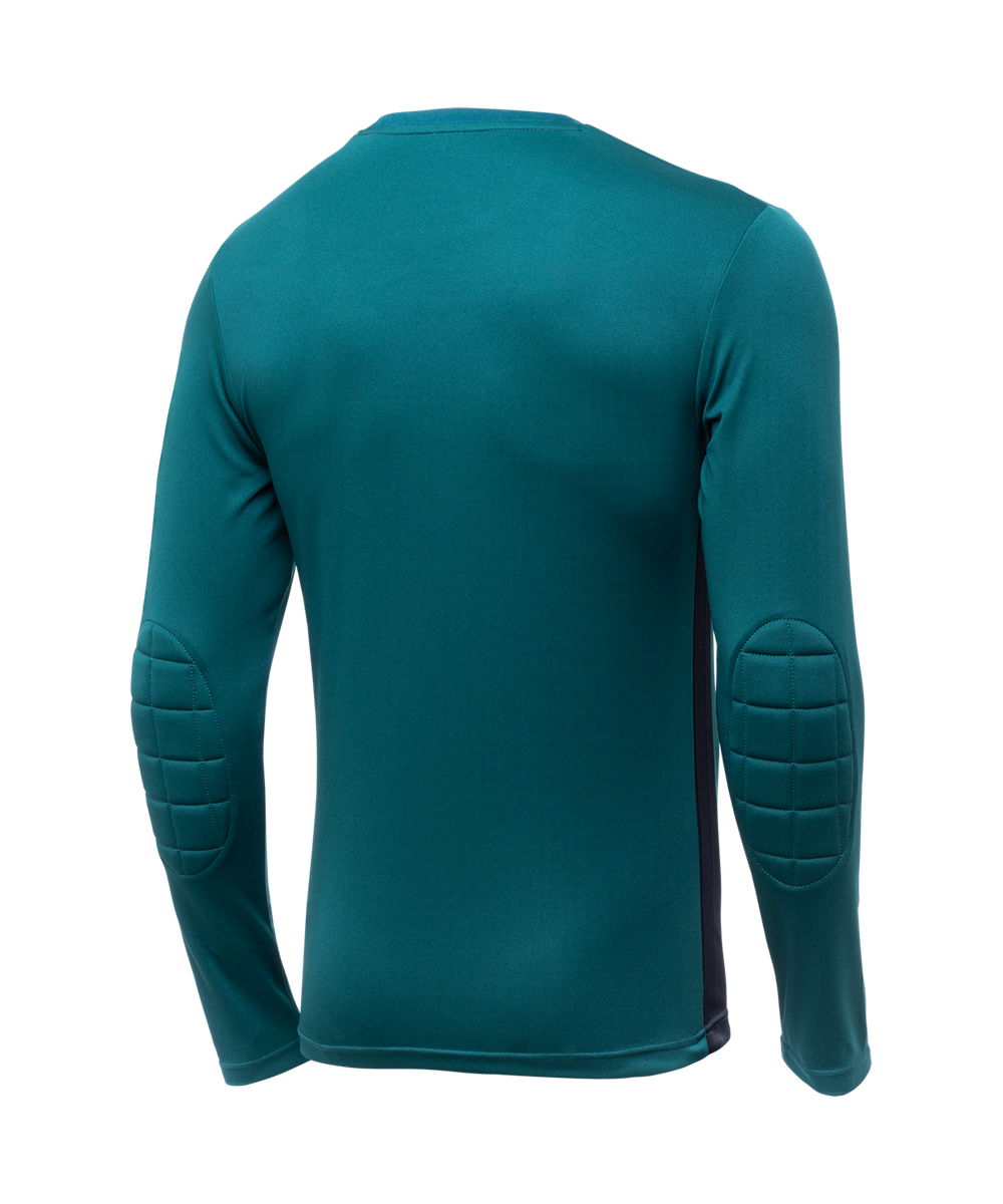 Футболка вратарская CAMP GK Padded LS, зеленый/черный/белый