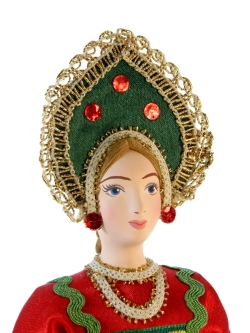 Кукла коллекционная Костромичка в праздничном костюме