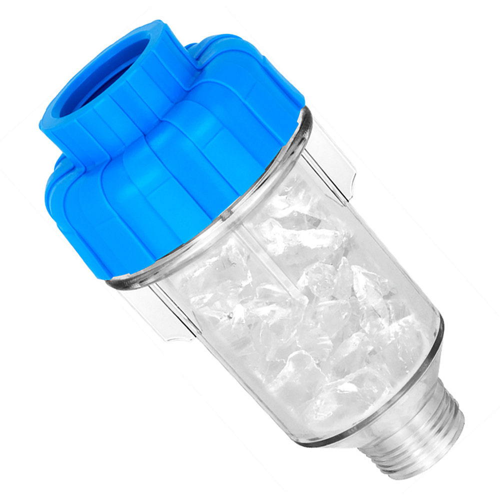 Фильтр-дозатор полифосфата АКВАБРАЙТ 3/4" для стиральных и посудомоечных машин, ресурс до 30000л (АБФ-СТИРАЛ)