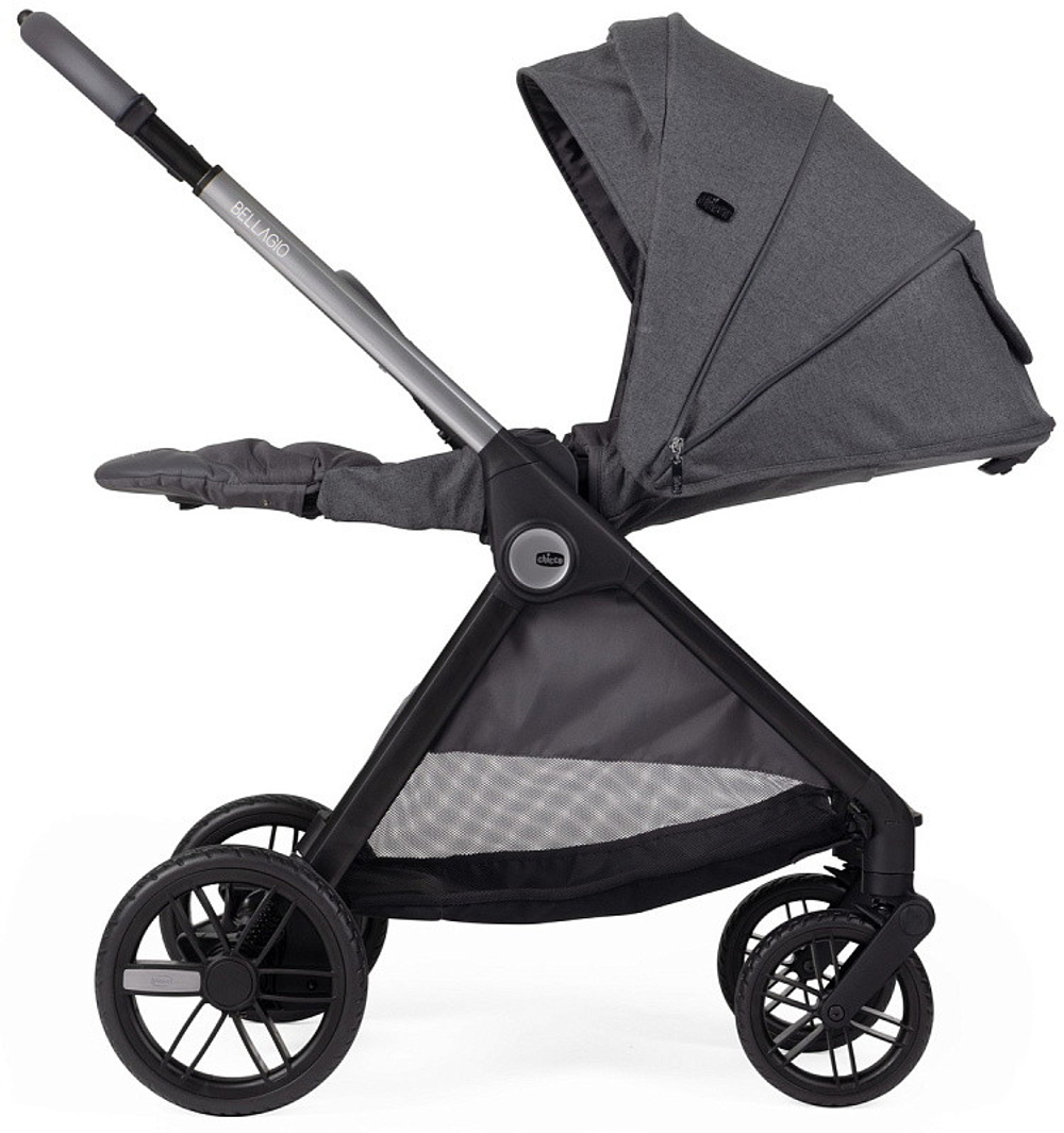 Коляска Chicco Bellagio 3 в 1 с автокреслом Kory Plus Lunar Rock Black Satin