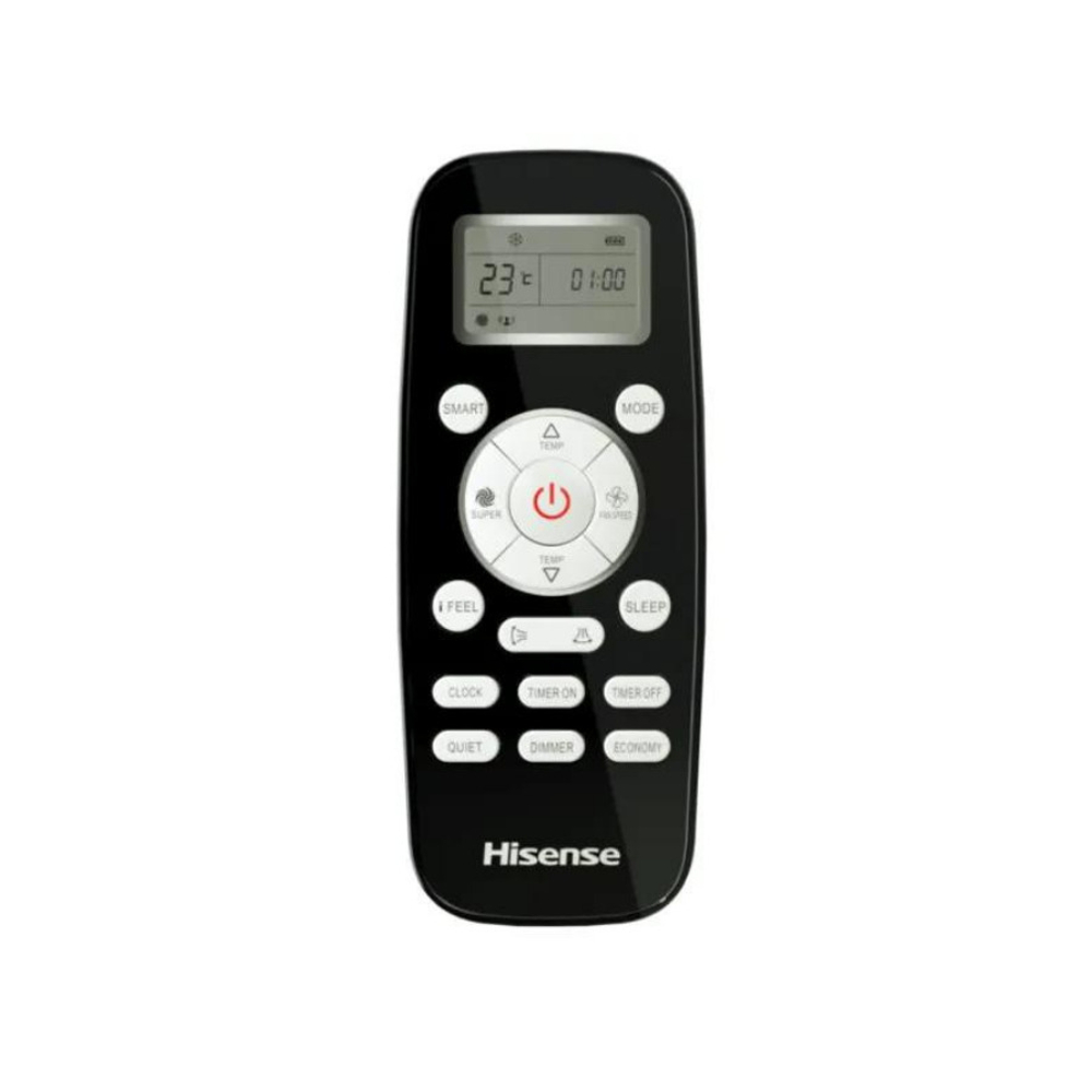 Сплит-система Hisense Black Crystal AS-09UW4RYDTG05B, инверторная, чёрная, для помещения до 27 кв.м.