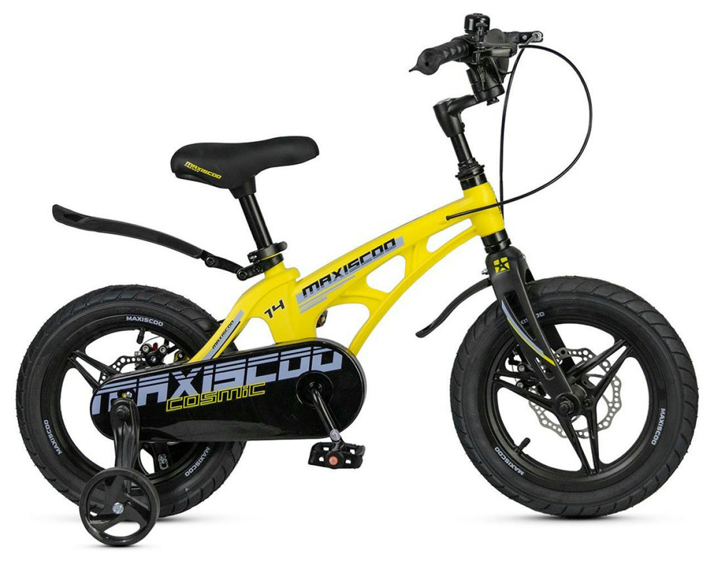 Детский велосипед Maxiscoo Cosmic Deluxe Plus 14'' (2025)