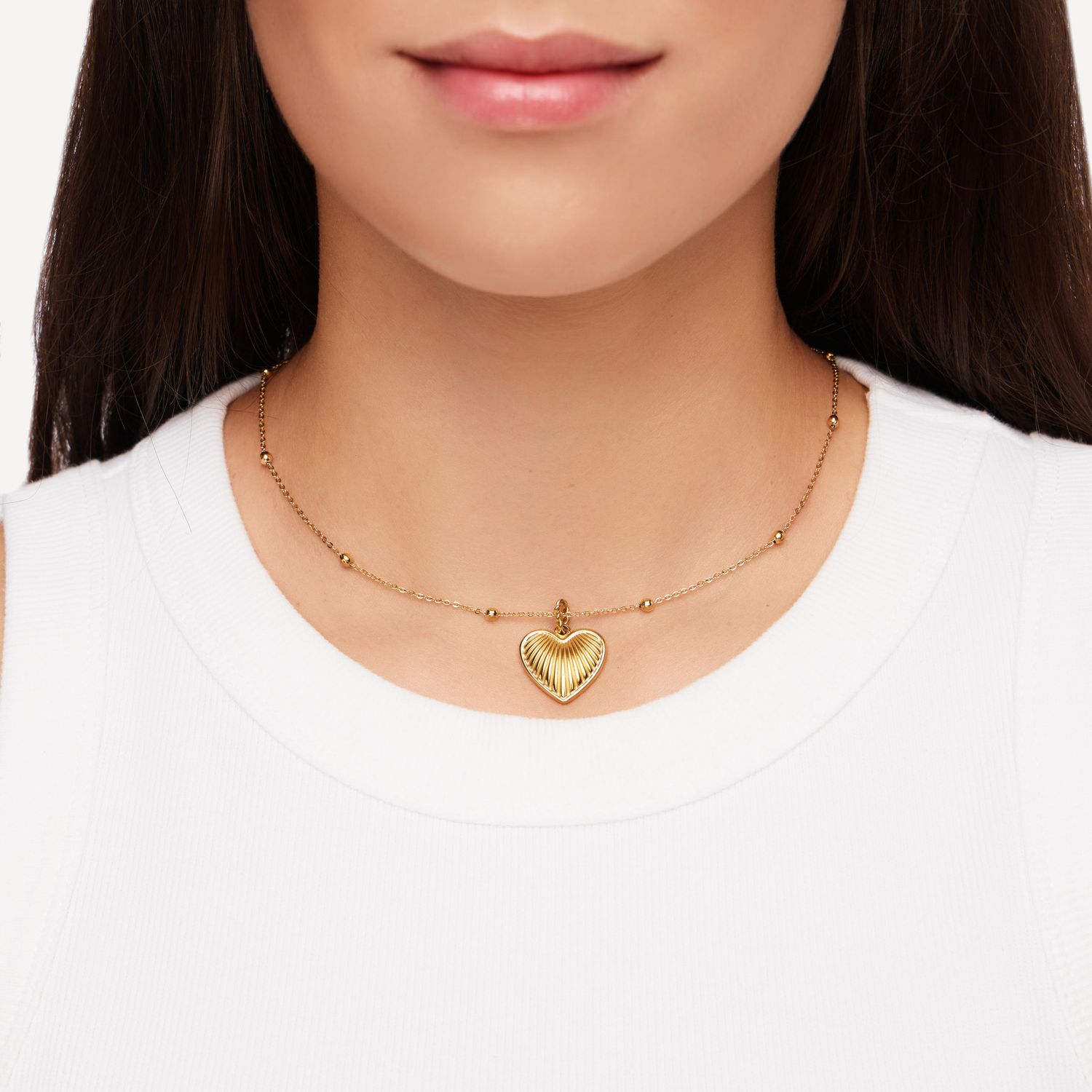 Колье My Heart's Ray Necklace - Gold