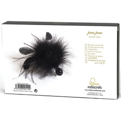 Bijoux Indiscrets Pom Pom - feather tickler, Кисточка перьевая