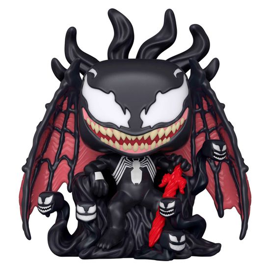 Фигурка Funko POP! Deluxe Bobble Marvel Venom Venom on Throne (GW) (Exc) (965) 60132 / Фигурка Фанко ПОП! по мотивам вселенной "Марвел", Веном