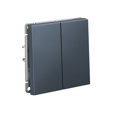 Выключатель кнопочный 2-кл. ArtGallery (сх. 2) 10А механизм грифель SE GAL000717