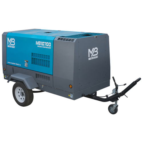 Master Blast MB-1070D-25 винтовой дизельный компрессор