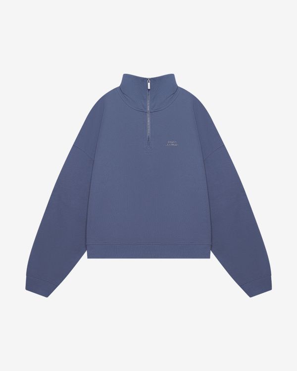 Толстовка Half-zip Logo de base 04 Navy - фото 1