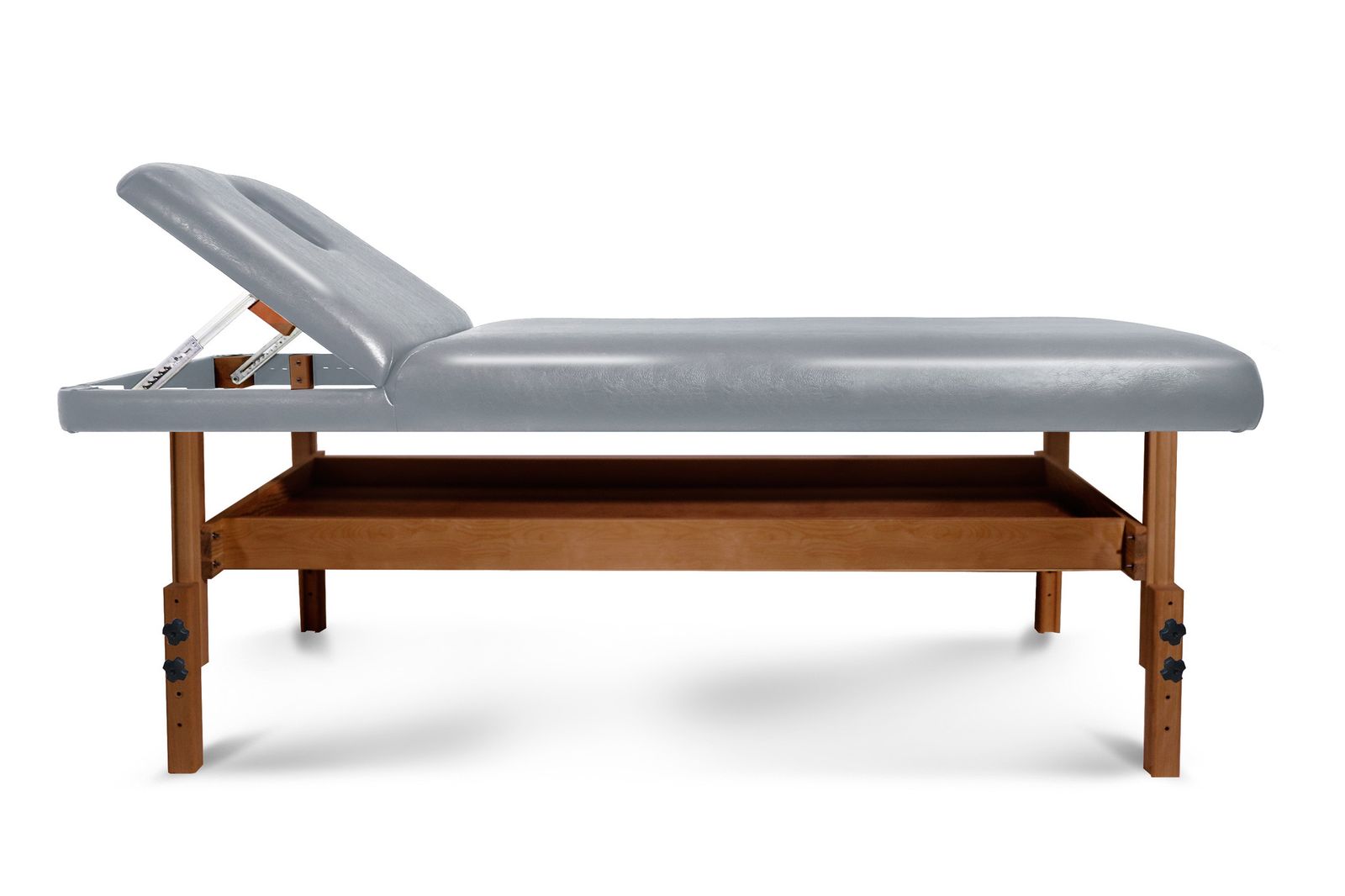 Массажный стол Relax Comfort серая кожа фото №5