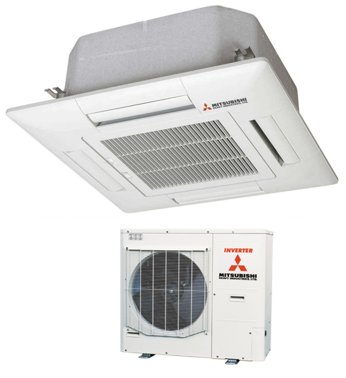 Кассетная сплит-система Mitsubishi Heavy FDTC25VF / SRC25ZMX-S