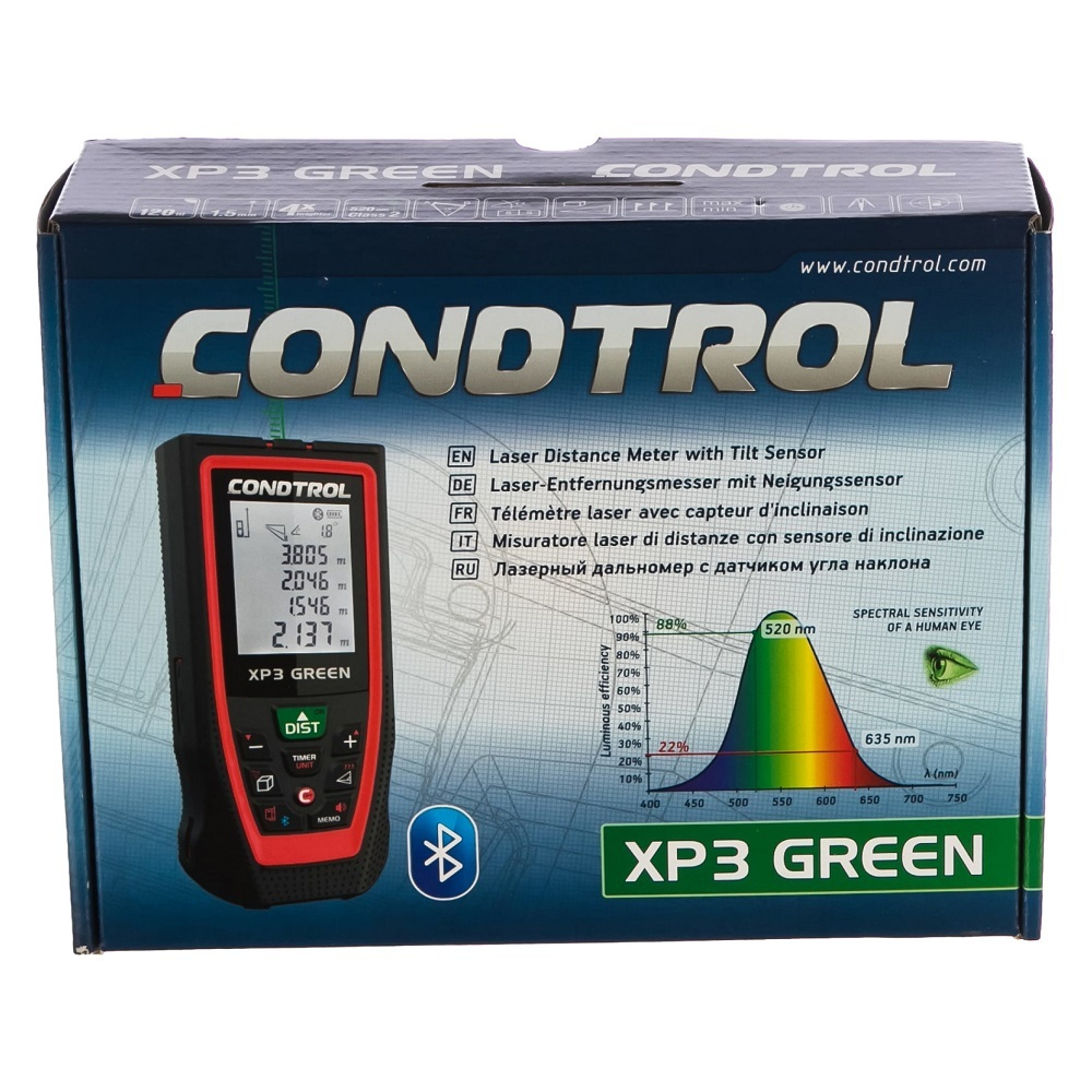 Измеритель длины CONDTROL XP 3 Green   1-4-107