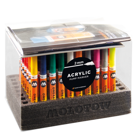 Набор маркеров Molotow ONE4ALL 127HS Complete Set (70шт) - 2мм