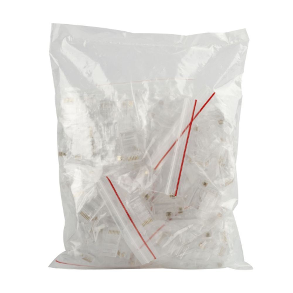 Джек RJ-45 ЭРА SIMPLE RJ-1-S 8P8C CAT 5e упаковка 100 шт