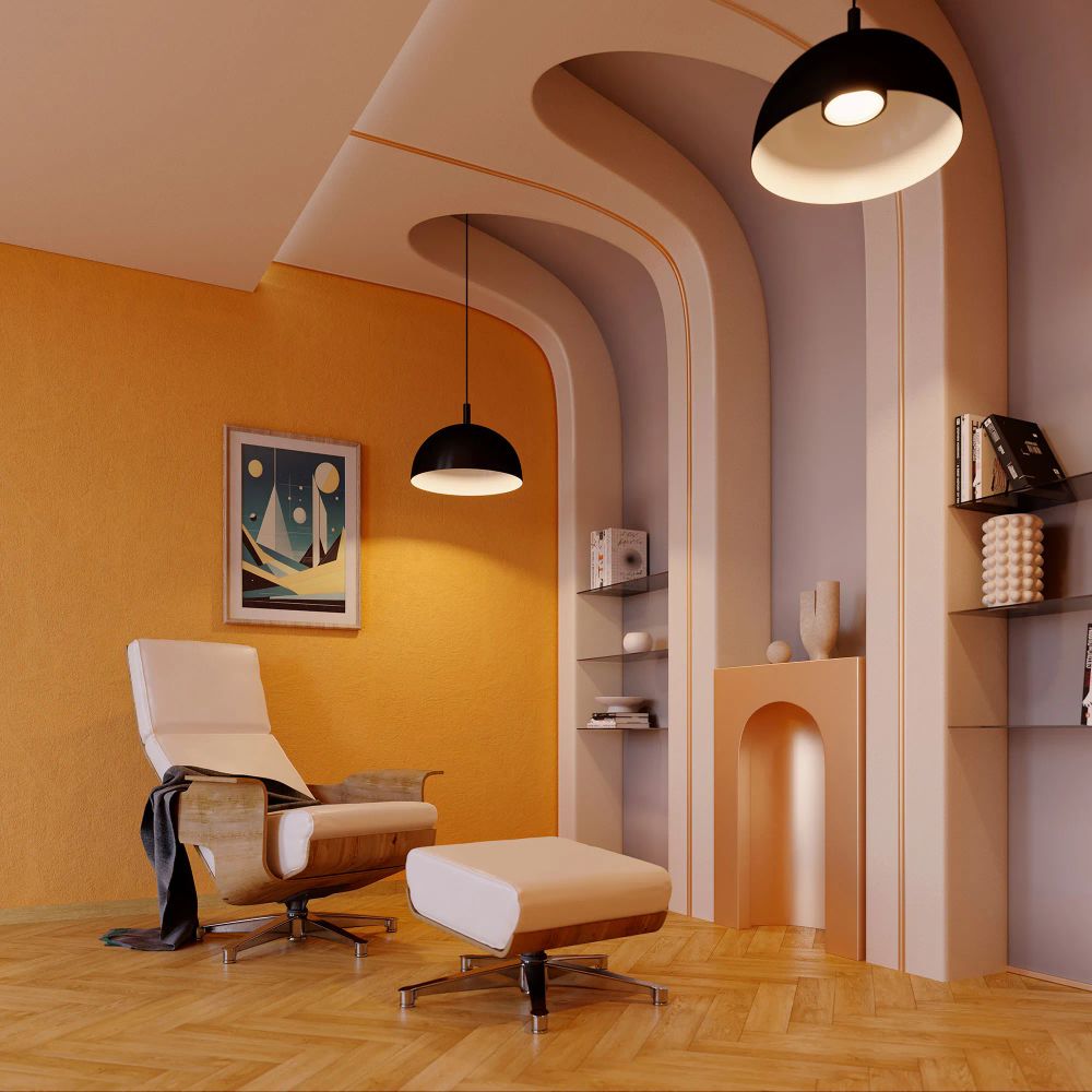 Светодиодный светильник SP-ALUME-D500xH1500-20W MIX (BK,120 deg, 230V) (Arlight, Металл) 053809