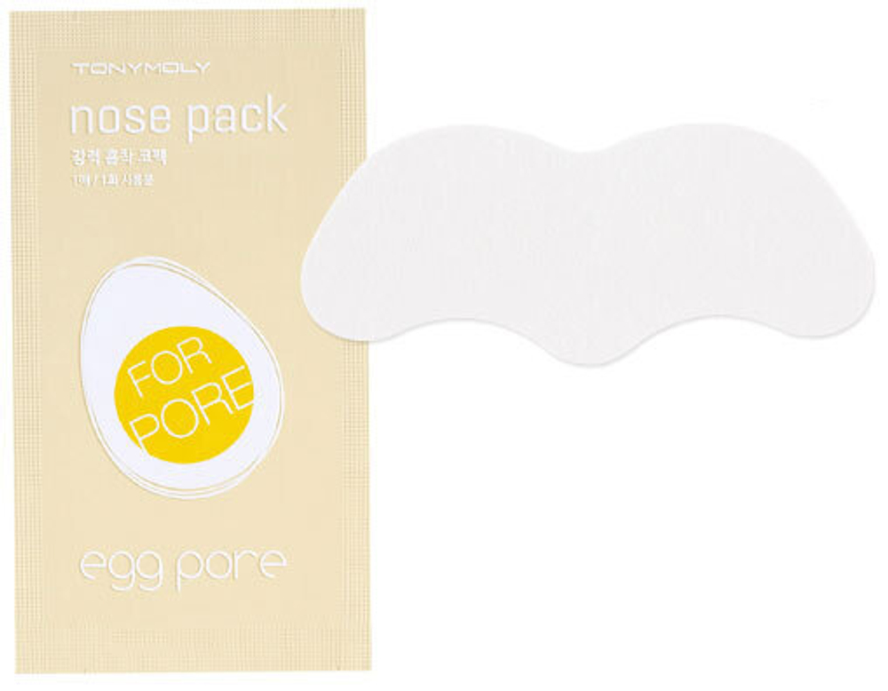 Полоски для носа от черных точек Egg Pore Nose Pack, 1 шт