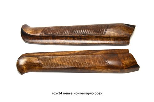 Цевьё на ТОЗ-34 Монте-Карло орех