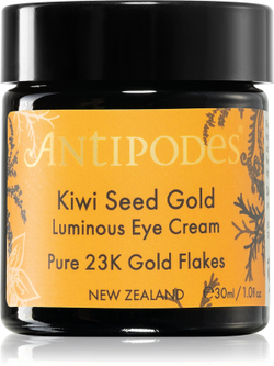 Antipodes Kiwi Seed Gold Luminous Eye Cream - осветляющий крем для области вокруг глаз с золотом /   30  ml  / GTIN 9421905119450