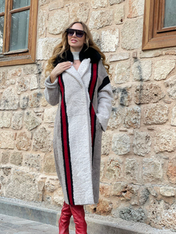 Пальто из керли