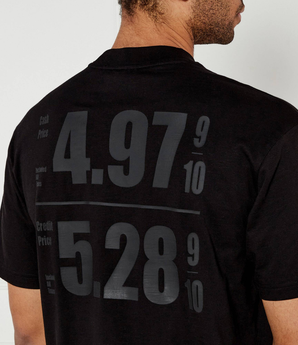 Футболка Te_numbers BOSS ORANGE - черный(50540520)