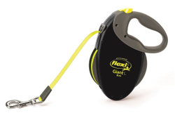 FLEXI GIANT L Neon со светоотражающий ремнем, 8 м до 50 кг
