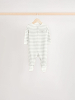 Комбинезон / Cлип для малышей Next E74-863, 5 шт., Светло-серый, Белый, Светло-салатовый