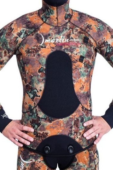 Гидрокостюм Marlin Camoskin 7 мм Коричневый