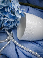 Кружка 350 мл, 11,6x8,8 см h 9,8 см, фарфор, Primavera