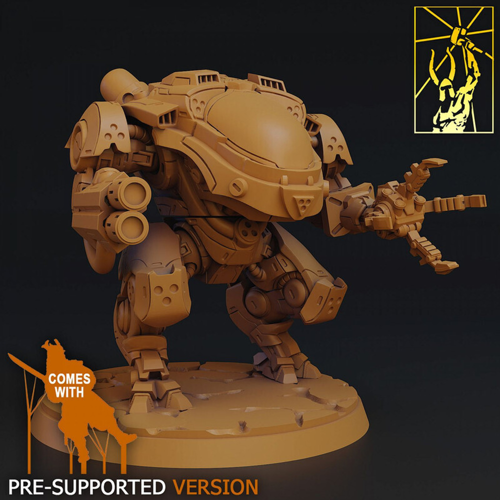 Armies of the Imperium Dreadnought миниатюра для dnd, днд, pathfinder, фентези, Настольная игра, НРИ, Варгейм, РПГ