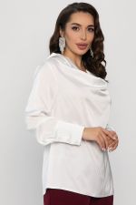 Блуза Шелковая сказка (белая) Б14380-33М LT Collection