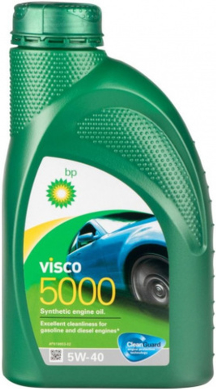 Моторное масло Visco 5000 5w40 1л синтетика