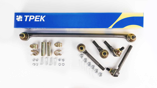 Комплект тяг рулевой трапеции НИВА (без ГУР) "Чемпион S10" со скруткой и крепежом, ТРЕК.ST70-115a